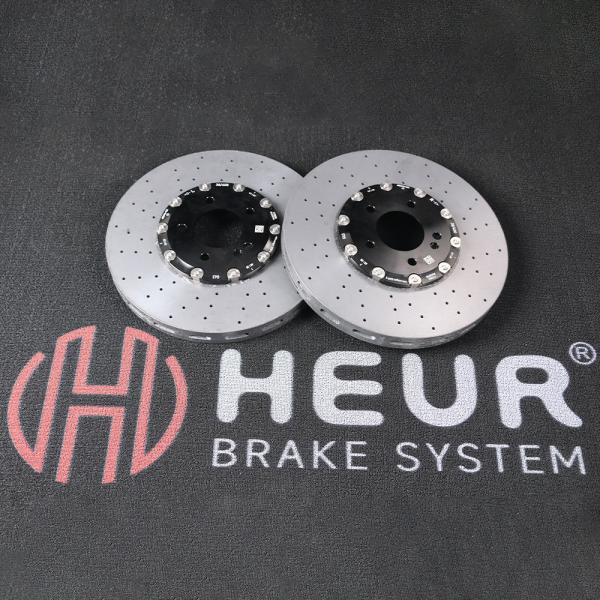 HEUR Brake Carbon Ceramic Discs For Tesla model S - 400x38mm Front Set