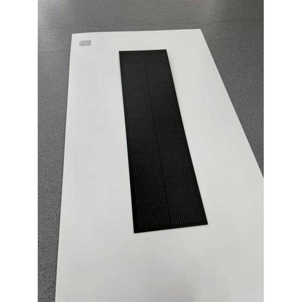 120W Fiberglass Flexible Solar Panel for Home Boat Marine Portable Bendable 12V Curve Surface Black