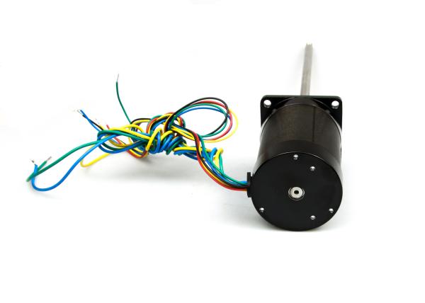 ROHS 24v 4 Pole 150w 4500rpm Brushless Dc Motor With 57mm Long Shaft