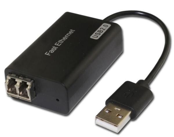 Single Port USB3.0 to Gigabit SFP Fiber Ethernet Media Converter