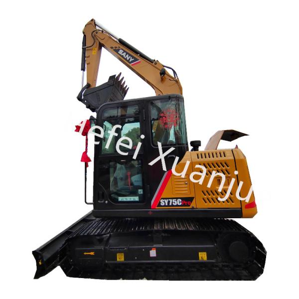 Max Digging Height 7060mm Used Sany Excavator In Good Condition