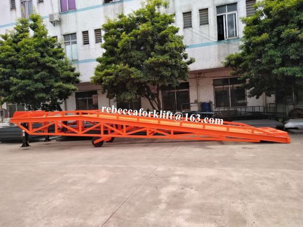 6 ton hydraulic adjustable container loading dock ramp for sale