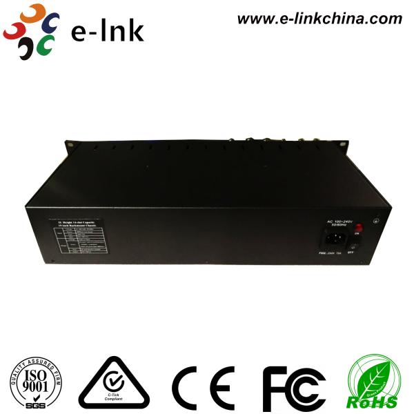 2U 14-Slot AC Output Rack mount Chassis