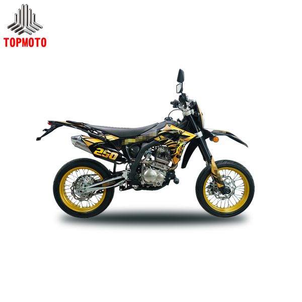 271cc Air Cooled Dirt Bike with 16KW High Power and Adjustable Suspension for