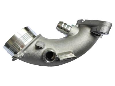 Aluminum Alloy Permanent Mold Casting Precision Machining Elbow Pipe
