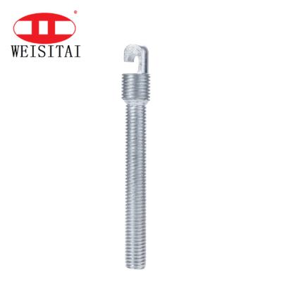 Peças galvanizadas 34mm do andaime do sólido Q235 toda a linha Rod