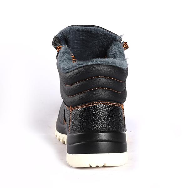 Oil Resistant Black Embossed Cow Leather Shoes Durable Stylish Goods