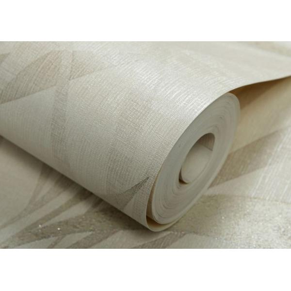 Waterproof Asian Inspired Wallpaper , Leaf Pattern Modern House Wallpaper