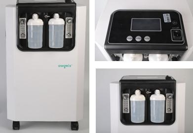 Pureza alta concentrador do oxigênio de 10 litros de baixo nível de ruído com exposição do LCD