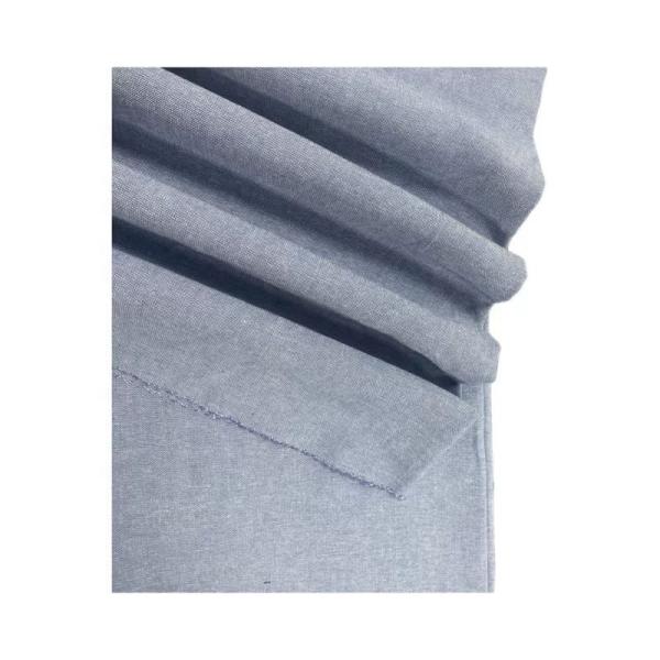 Plaids Pattern 21s 100% Cotton Imitation Denim Thin Shirt Denim Knitted for Shirt Good