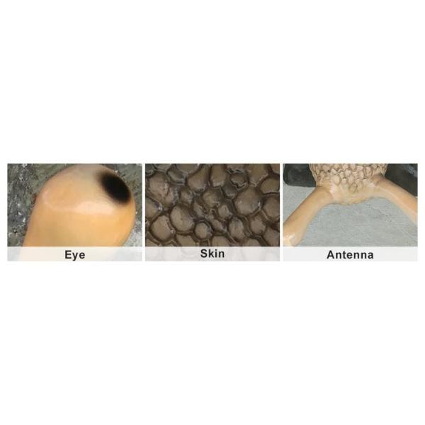 Lovely Animatronic Snail Indoor Outdoor Theme Park Simulation Insects