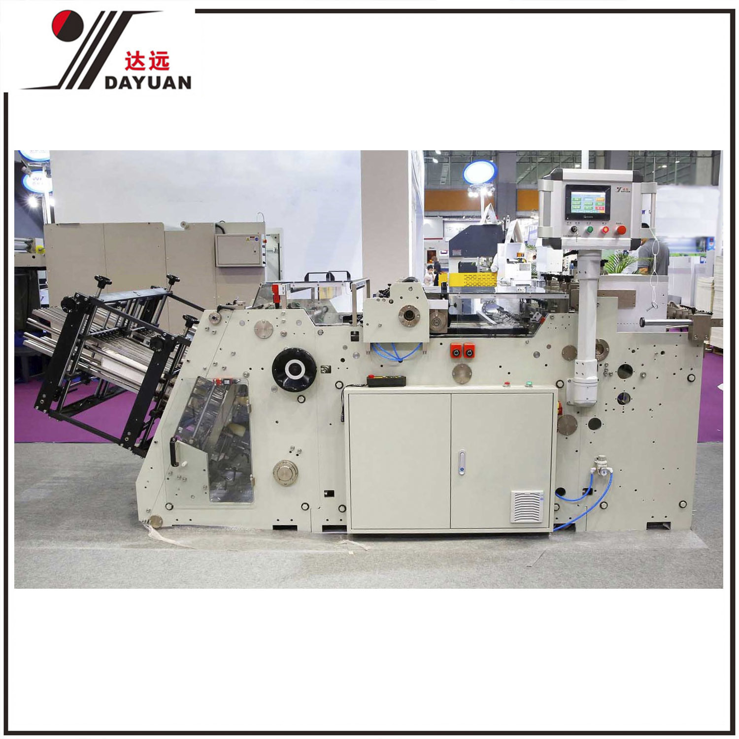 Dayuan L1000 Dual Channel Carton Forming Machine with 400pcs/min High Speed and CE Certified Box Erector