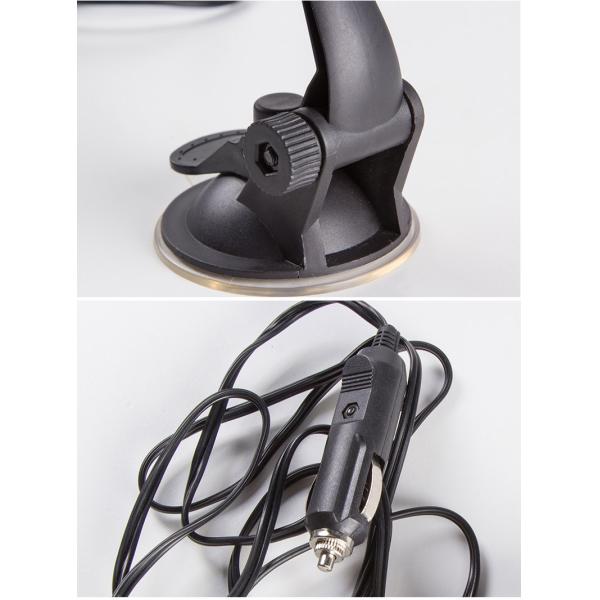 Strong Sucker Clip Car Fan 6 Inch Automatic Shaking Head With Speed Control Switch