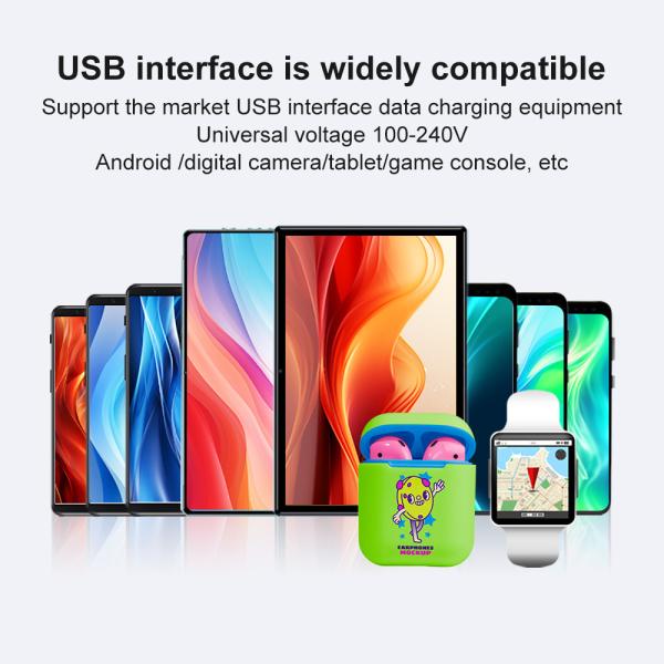 5V 1A USB Wall Charger For Cell Phone IP20 Protection Grade RoHS