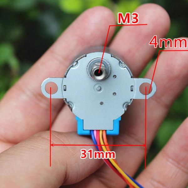 Faradyi High Quality Customization 5V 24Byj48 Mini Wire Gear Stepper Motor For Toy 3D Printer