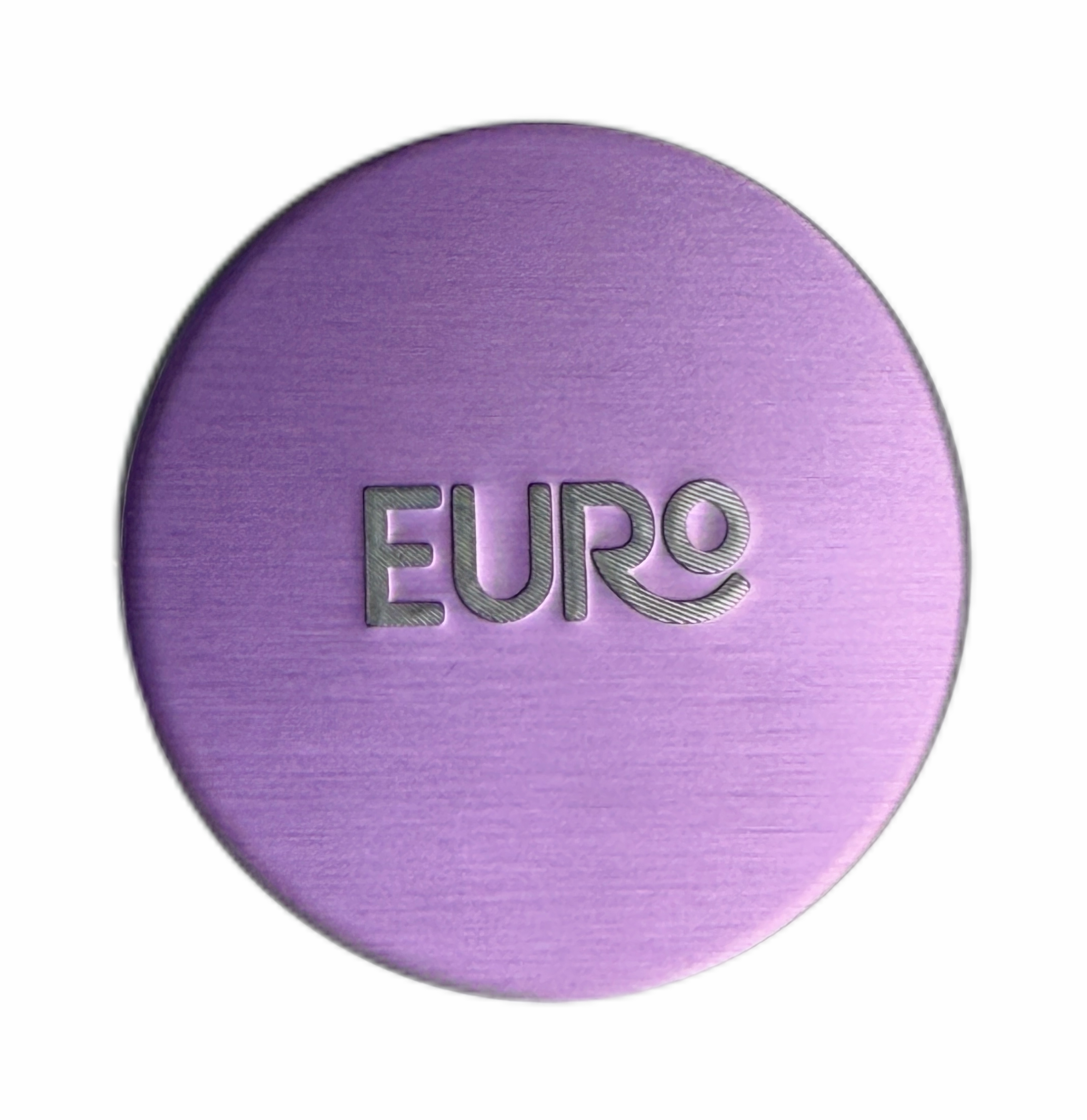 Customized Circular Color Aluminum Nameplate With Raised Character Metal Identification