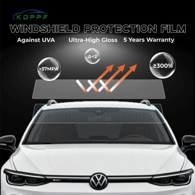 Anti Stain TPU Car Film Windshield Film Anti Yellow 6.5mil Clear Paint Protection Film