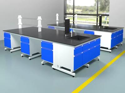 Gooseneck Design School Laboratory Furniture Dental Laboratory Workstation Side Table