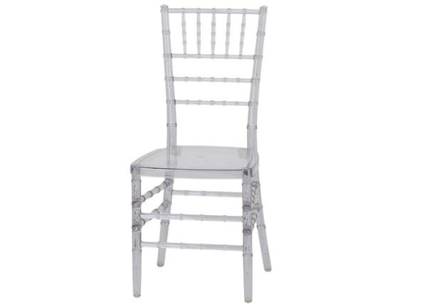 Tipo acrílico transparente arrendamento da cadeira de Chiavari do espaço livre para o casamento/uso do hotel