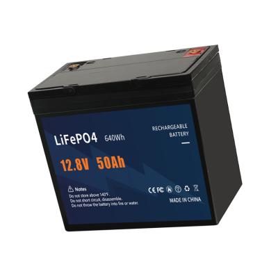 Bateria de lítio do AGV da bateria da casa MPPT 12V 50Ah Lifepo4 para o armazenamento de energia solar