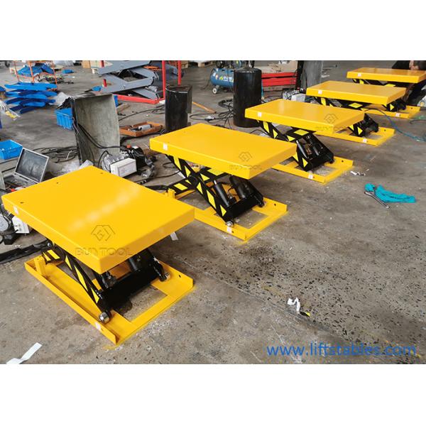 1000 libras 2 tabela de elevador hidráulico 48x48 de 000 libras Mini Stationary elétrico