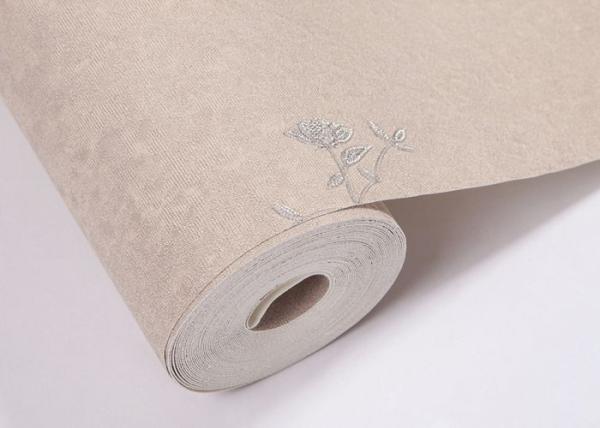 House Living Room Waterproof Country Style Wallpaper Vinyl with Leaf Pattern