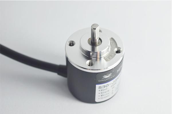 Saída diferencial contínua DC5 do eixo 4mm do codificador giratório diminuto de Incremenal 2500 Ppr - 30V S30