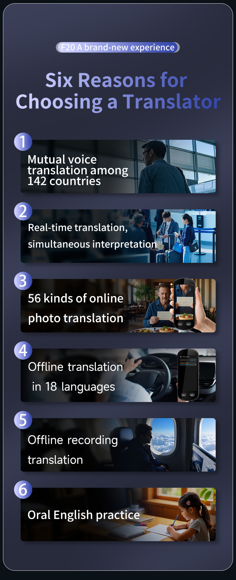 ChatGPT Language Translator Device Two Way Translation 142 Languages Online Offline Translation