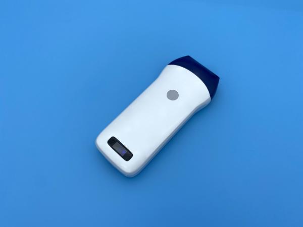 Medical 128 Element Wireless Handheld Color Doppler Linear Ultrasound Probe Built-in Lithium Battery
