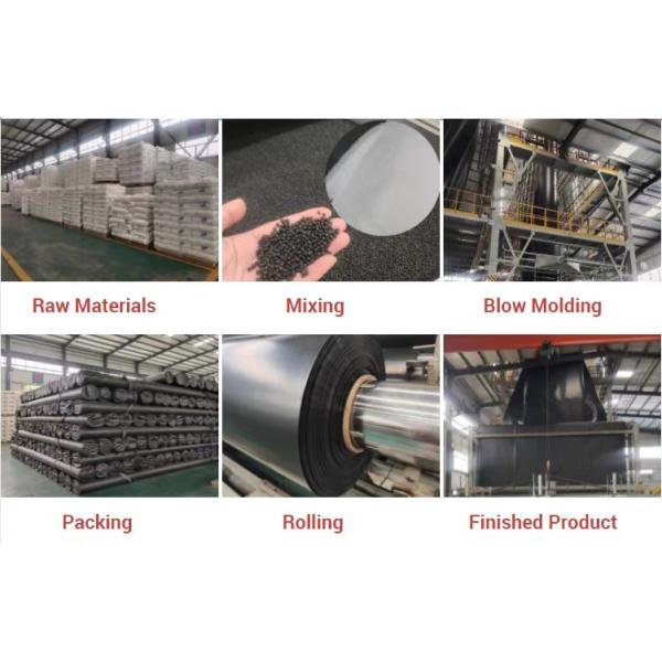 Черный водоем 0,5 мм HDPE для очистки отходов водоем стиль современный дизайн