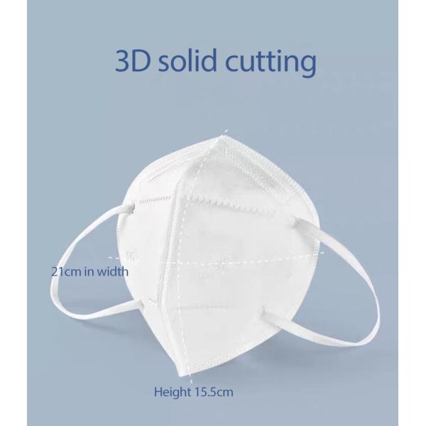 Маска респиратора ФФП2 вертикальной маски антивируса Н95 створки плоской устранимой удобная