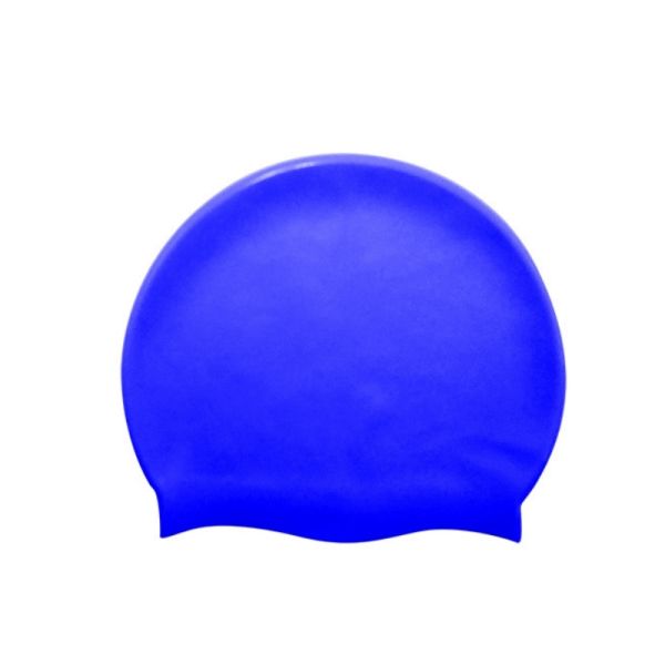Unisex Slip Free Waterproof Soft Silicone Swimming Cap For Training And Water Sports