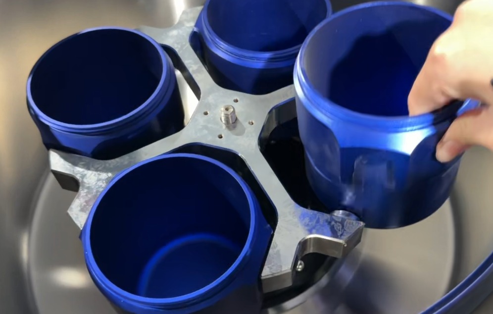 CTL550 Low Speed Refrigerated Benchtop Centrifuge 5500rpm 3000ml Rotor Stainless Steel Juice Wine Clarification Cocktail Fining
