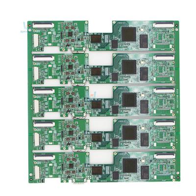 Green Soldermask Automotive PCB Assembly Immersion Gold Pcba Printed Circuit Board