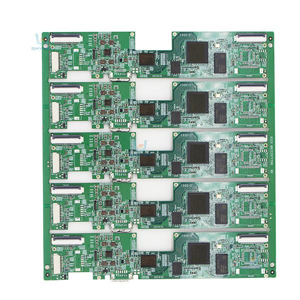 Green Soldermask Automotive PCB Assembly Immersion Gold Pcba Printed Circuit Board