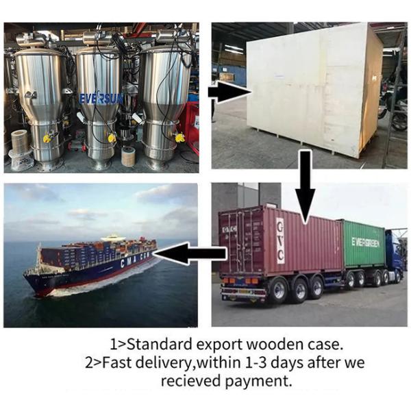 Пищевая промышленность вакуумный кормильщик Пневматический вакуумный конвейер Sus 304 для подъема зерна