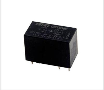 AgSnO2 Double Coil PCB Relay , 5A Two Sets * Contact Switching Capability PCB Mount Relay