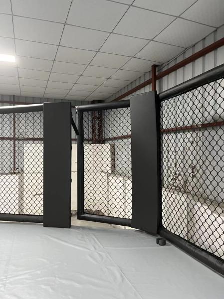 4X4m To 8x8m MMA Floor Cage Heavy Gauge Structural Steel Octagon Fight Cage