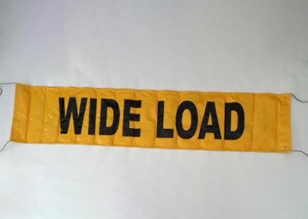 Wide Load Vinyl Banner Signs Promotional Eco - Solvent Customized Size