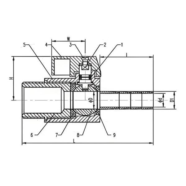 Ball Valve 1/8'' 1/4'' 3/8'' 1/2'' 3/4'' Inch Mini Pneumatic Air Valve M/M ss304 ss316