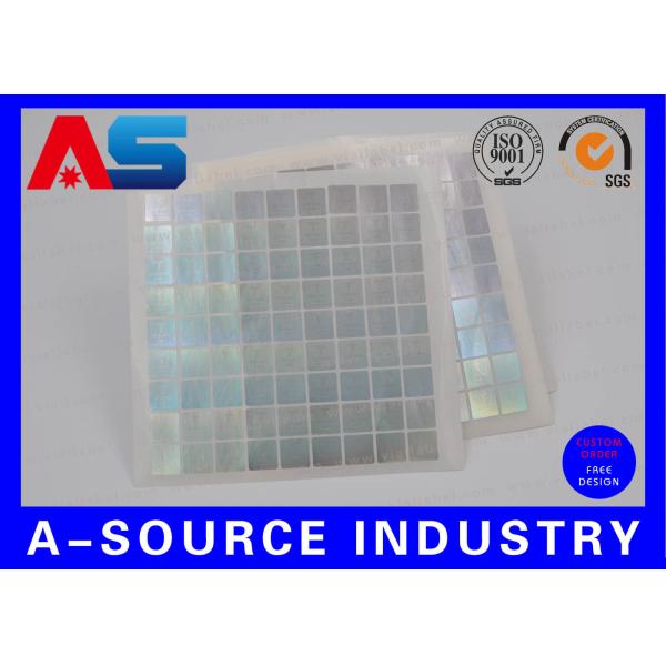 Не поддающиеся подделке 3D настраиваемые голографические наклейки для пептидов