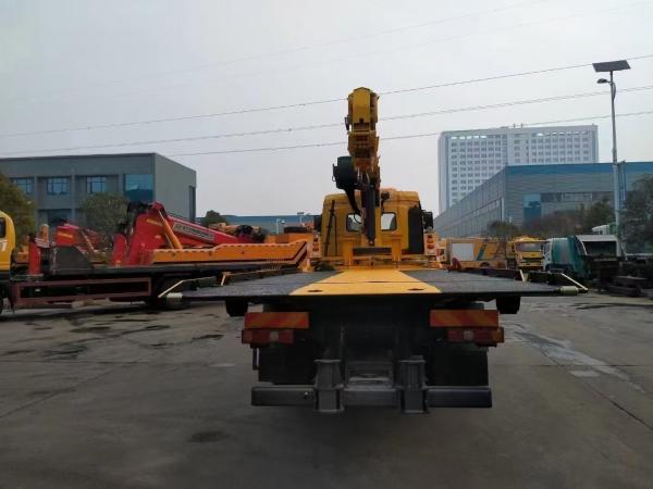 HOWO 4X2 Road Recycling Flatbed Trailer for Sale