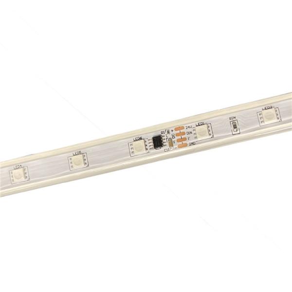 50м катушка 24в низкое напряжение подсветка гибкая световая лента 5050 smd rgb подсветка водонепроницаемая пиксельная лента