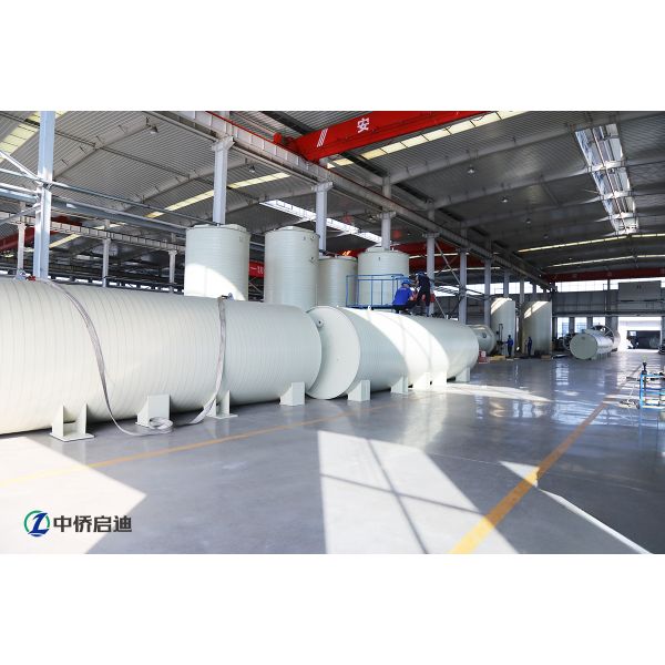 Reliable Pp Integrated Sewage Treatment Equipment 2.4 T  Weight  100m3/D Process