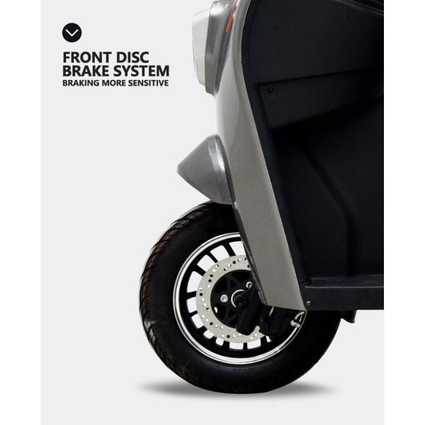 3 Wheel Electric Motorcycle 60V Mobil Roda 3 3 Weel Vehicle 150 For Passenger 2130*870*1700mm Electric Scooter Tricycle