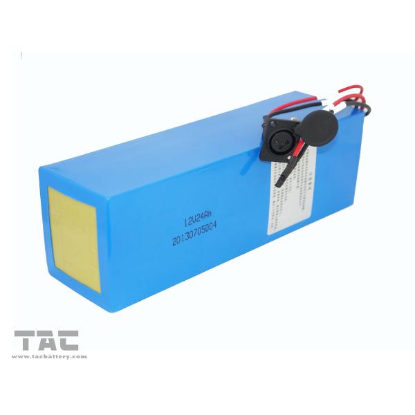 High Capacity Electric Bike Battery Pack 12V 24Ah Without Housing