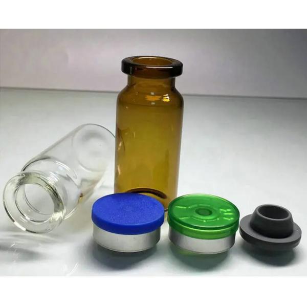5ml 10ml Clear Amber Medical Small Glass Bottle Injection Neutral Borosilicate Glass Vial for Vaccacine