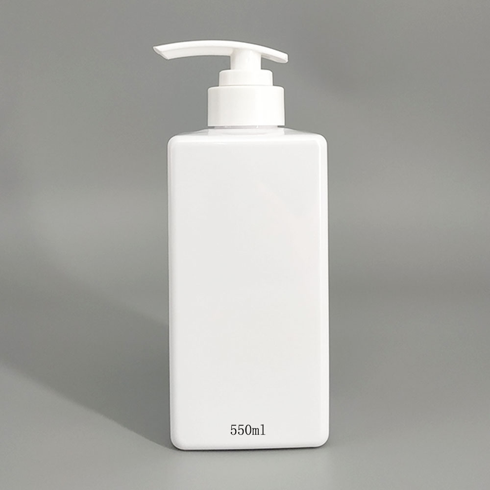 Бутылки насоса шампуня 550ml ЛЮБИМЦА пластиковые Cuboid