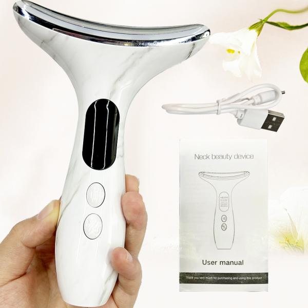 EMS Technology Neck Face Lift Electric Massage for Anti-Aging and Wrinkle Removal