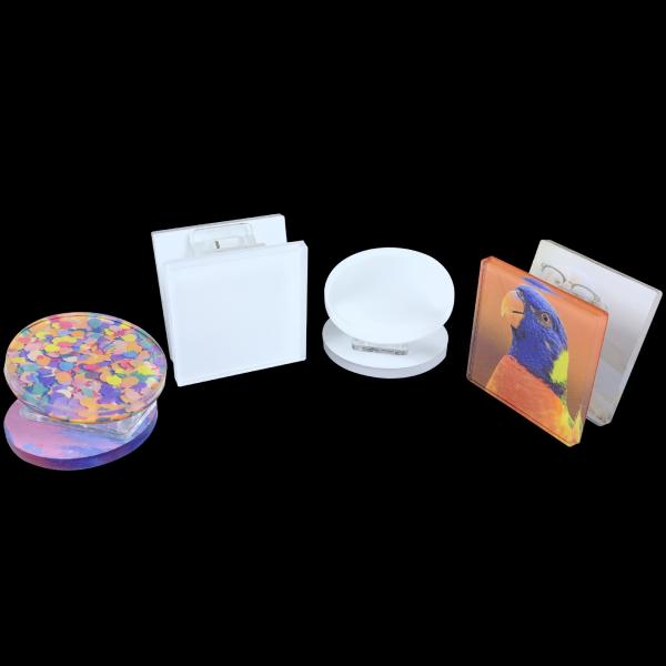 Book Decoration Sublimation Acrylic Book Clip Page Holder Blanks